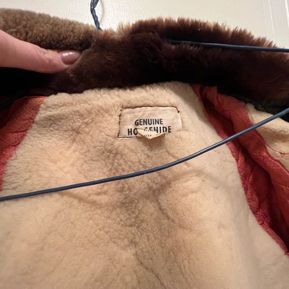 Mens Antique 1950’s Leather Jacket - Picture 9 of 10